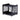BIQU Panda Stack Aluminum Alloy Multi-Layer Rack with Dual AMS and ViViD Setup for Bambu Lab A1/A1 mini